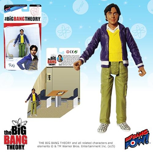 Bif Bang Pow Big Bang Theory Raj Figure